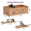 5 in 1 Cat Scratcher Cardboard,XL-Large Cat Scratch Pad,Cat Scratching