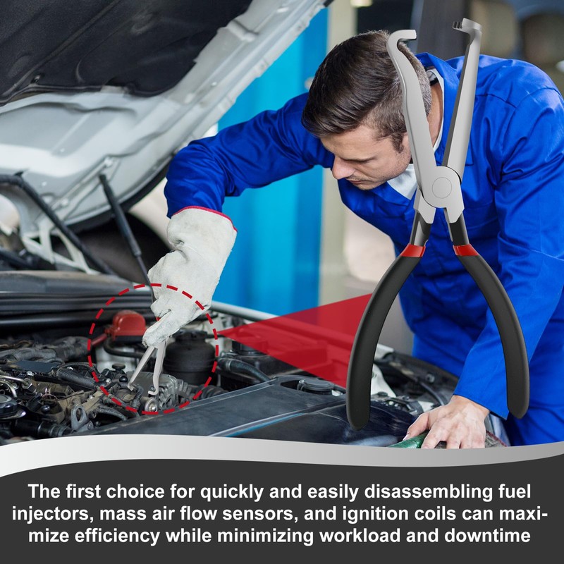 Electrical Disconnect Pliers Carbon Steel Electrical Connector Pliers Automotive Electrical