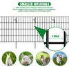 KYATE 10 Pack Garden Fence Animal Barrier Fencing 1.44 inch