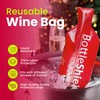 3 Pack Reusable Wine Protector Travel Bag by Bottle Shield