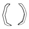 SLORIMOD LED Grille Accent Fang Lights for Polaris RZR XP