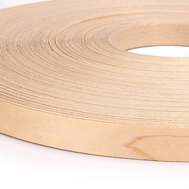 Skelang Maple 3/4" X 250' Roll Wood Veneer Edge Banding Preglued Iron-On with Hot Melt Adhesive Edgebanding Flexible Wood Tape