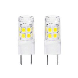 ETHT G8 LED Light Bulb 2.5 Watts Daylight White - G8 Base Bi-pin Xenon JCD Type LED 120V 20W Halogen Replacement Bulb for Under Counter Kitchen Lighting. (G8 Base Daylight 2PCS)