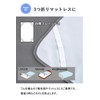 Waterproof Sheet, Double Nursing Pad, 55.1 x 80.7 inches (140