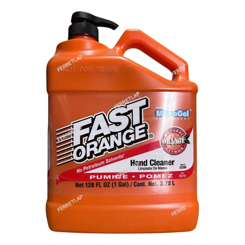 Crema Limpiadora Manos Fast Orange Microgel