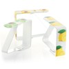 com-four® 6x tablecloth clips with motifs - table clips with