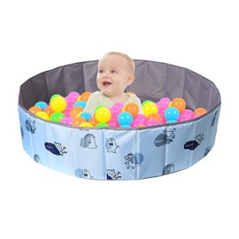 Ball Pit for Babies,Creative Ball Pool for Pet - No Need to Inflate Foldable Pit Pet Pool for Gameroom, for Children and Dog