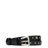 Liebeskind Women's Pb Studs Silver Belt L, Black-9999