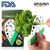 Leen4You Herb Stripper Herbs Cutter Scissors Stainless Steel Leaf Remover