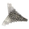 20 Pcs Stainless Steel L Shape Angle Connector with Screws