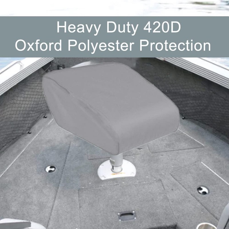 Boat Folding Seat Cover - Waterproof Marine Folding Seat Protector,