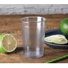 New Star Break Resistant Restaurant Stackable Tumblers, 8-Ounce, Clear, Set