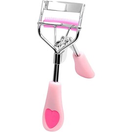 Eyelash Curler Stainless Steel with Brush Mascara Muffle False Eyelashes Accessory Best Professional Tool for Lashes Curls Pinkiou