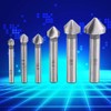 Juego de brocas avellanadoras, avellanador práctico, avellanador de aluminio de