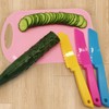 30 Pcs Plastic Cutting Board for Kids Safe Knife Cutting
