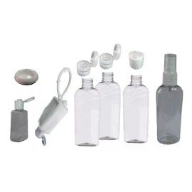 BodyCareW Botellas Envases Kit Viaje Cosméticos Y Aseo Personal Bodycw