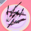 10 Piezas Cepillo Profesional Plegable, Mini, Negro, Aluminio