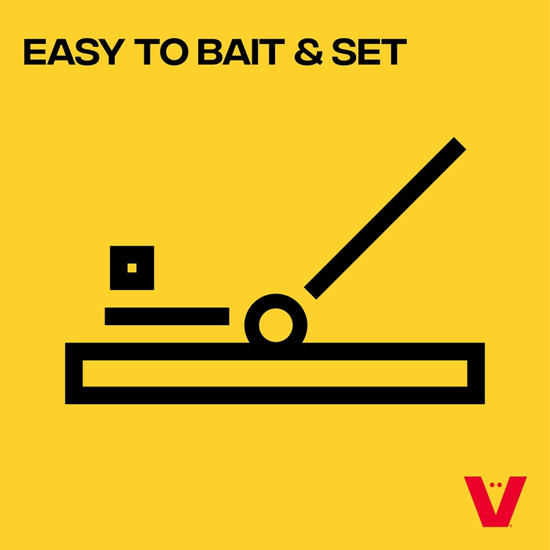 Victor M144 Instant Power-Kill Easy Set Reusable Rat Trap