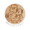 Sanrio Characters Wood Paddle Brush, Chromi, Approx. 8.1 x 2.6