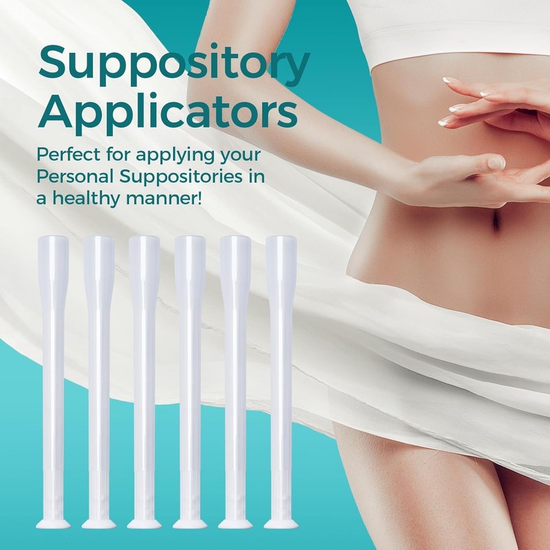 Dizzily 30 Pack Disposable Vaginal Suppository Applicators for Women, Individually