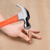 Claw Hammer 225G (8OZ) Carbon Steel Forging Small Hammer Rust-Proof