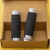 EWAY Chrome 1" Motorcycle Handlebar Hand Grips For Harley Road