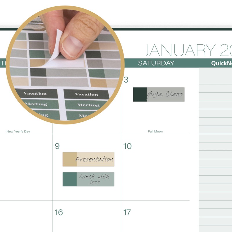 Cambridge 2026 Planner, Weekly & Monthly, 8-1/2" x 11", Large,