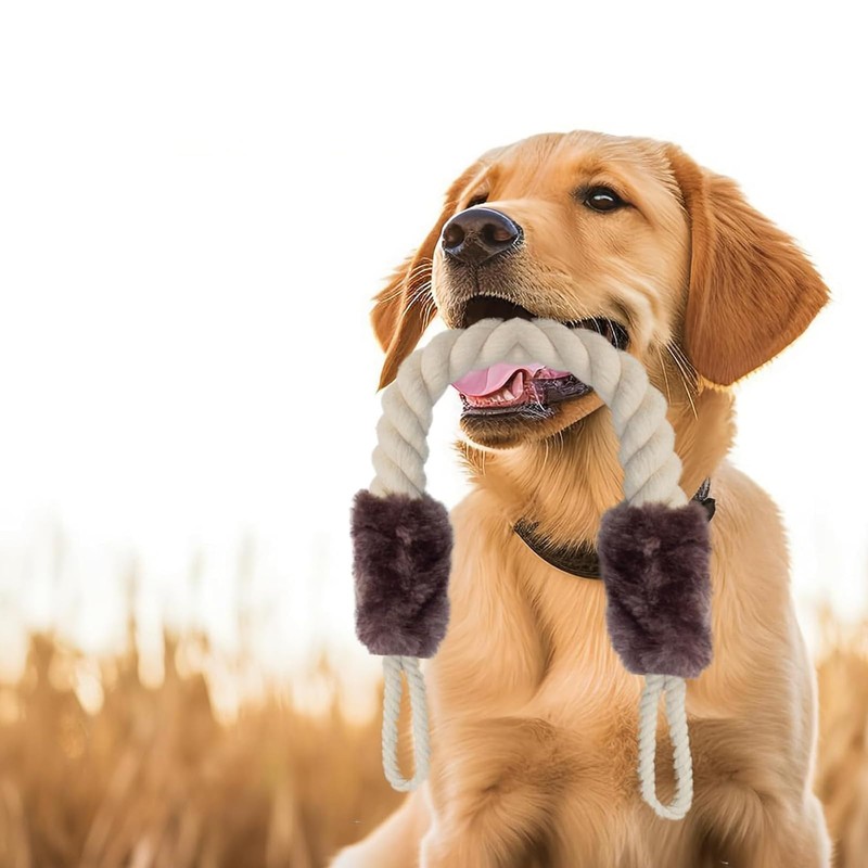 Jimkply 1 Piece Cotton Rope Door Stopper with Anti-Collision and