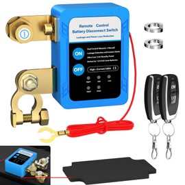 Gasoray Kill Switch for Car, 12V 240A Remote Battery Disconnect Switch Smart Voltage Kill Switchs, Car Kill Switch Anti Theft, Prevent Battery Drain, Truck, RV