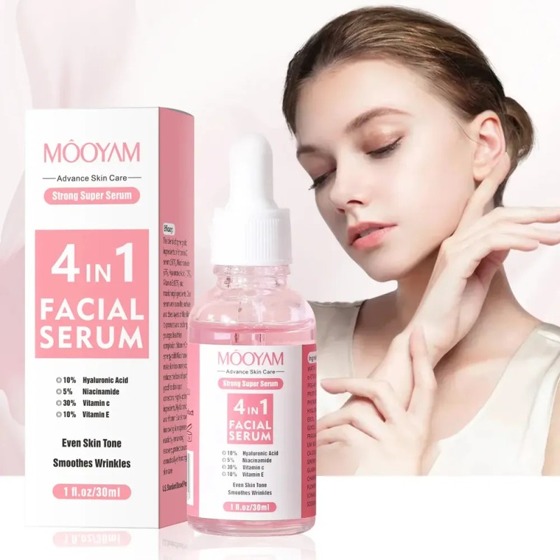 Esencia Facial 4 En 1 Que Elimina Manchas Y Humecta