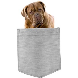 Bull Mastiff Dog in Pocket Car Bumper Magnet, Magnetic for Refrigerator, Decorative Fridge, Office, Whiteboard, Kitchen, Locker Waterproof Decor, Family & Friends, 4x7 in