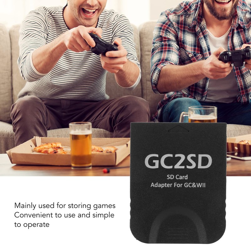 GC2SD Micro SD Card Adapter Reader For Gamecube Wii Micro