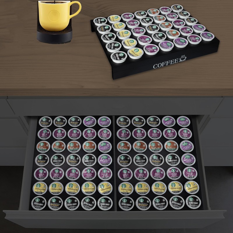 MinBoo BamBoo k cup holder Drawer or Countertop k cup