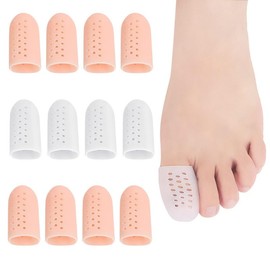 RooRuns Toe Protector White 6 Pairs
