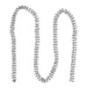 1 Yard 3 Rows Rhinestone Chain Round Glittering Rhinestone White