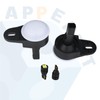 APPERFiT LED Footwell Courtesy Lights under Dash for Interior Floor