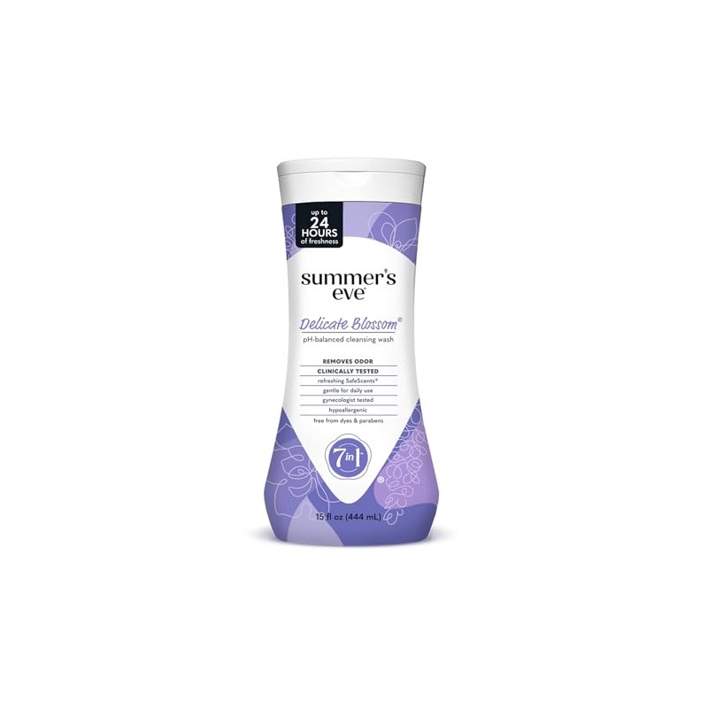 Summer's Eve Cleansing Wash, Delicate Blossom, 15 Oz