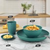 Wrova Wheat straw plates and bowls set of 16 -