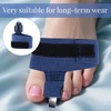 2PCS Adjustable Toe Splints for Straightening,Hammer Toe Straightener with Metal