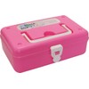 Kokubo Industrial Storage Case, Stacked Box, Pink, 2.8 x 5.1