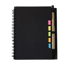 Spiral Notebook With Tabs And Pen Holder Sticky Note Lined Notebook Reusable Smart Notepad Colorful Index Tabs Page Markers Stationery Kit For Pocket Shorthand Annotation Suitable For School Office