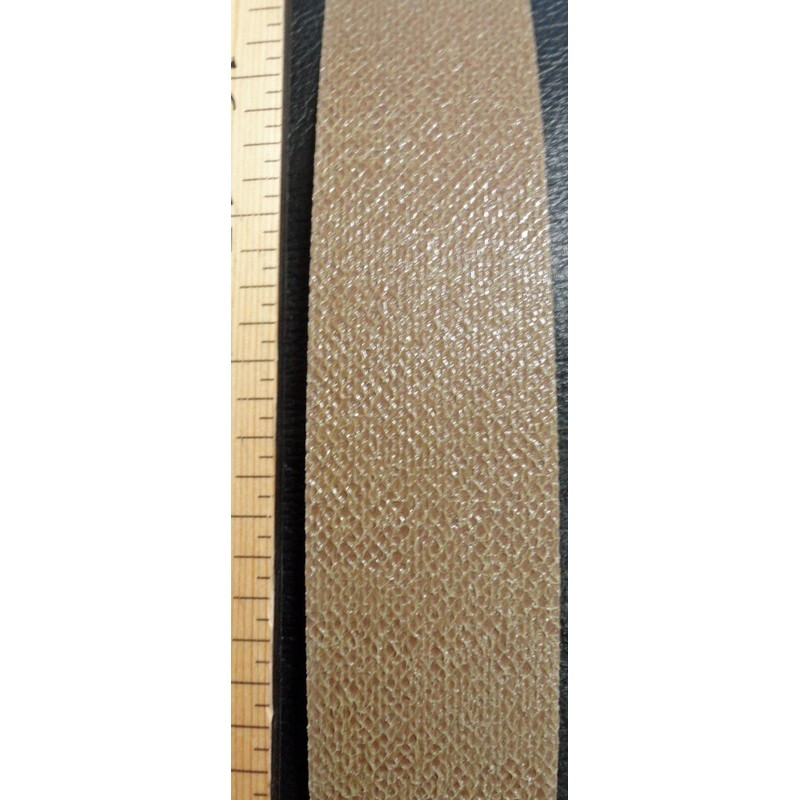 Teak Polyester edgebanding 1" x 120" with preglued hot melt