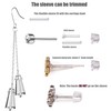 108 fundas de silicona para arete de alergia para orejas