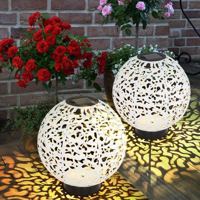 GLOBO LIGHTING Solar Lamp Outdoor Garden Ball LED Solar Ball