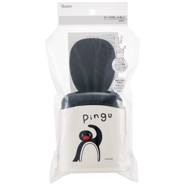 Skater SMS1-A Pingu Rice Spoon, 7.5 inches (19 cm), With Case, Made in Japan