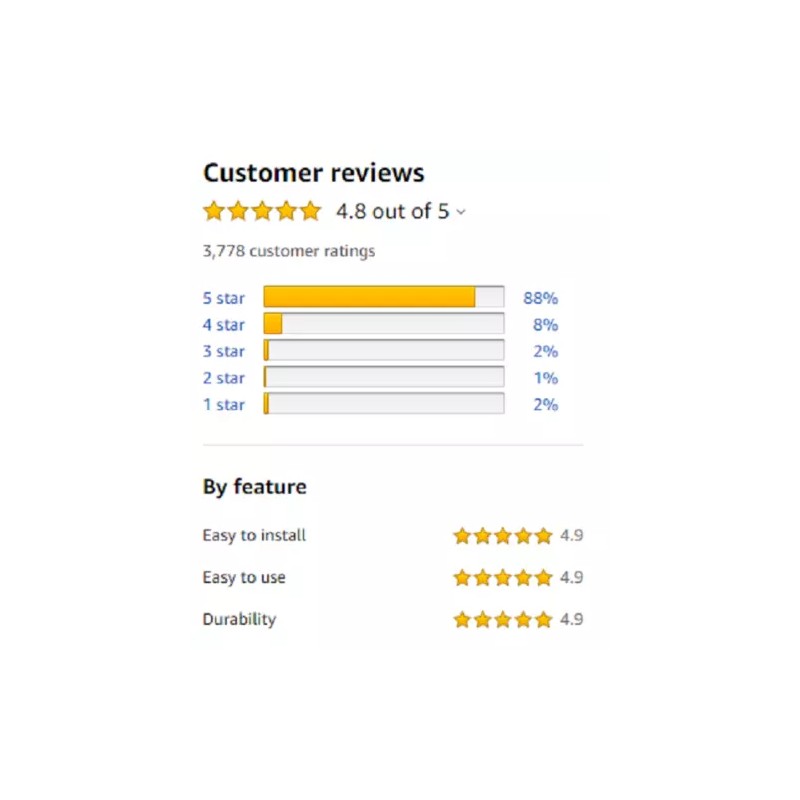 Weber Stainless Steel Burner Tube Kit 19.5" 3pcs for Weber