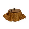 Kotatsu Medium Throw Blanket, Round Size, Diameter 74.8 x 74.8