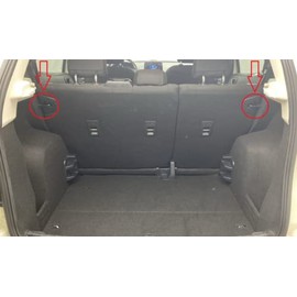 EACCESSORIES EA Trunk Rear Seats Organizer Cargo Net for Ford EcoSport 2018-2022 – Envelope Style Cargo Net for SUV - Premium Mesh Car Trunk Organizer Vehicle Carrier Storage–Compatible with EcoSport