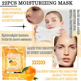 LJYBoBin LJYBoBin 22PCS Facial Mask,Moisturizing Face Mask Sheets Set,Hydrating Facial Sheet Mask Gifts Set for Women