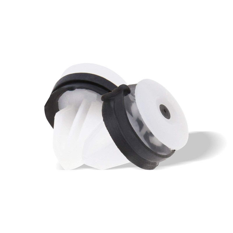 50 Pcs Car Side Door Trim Clips with Rubber Washers